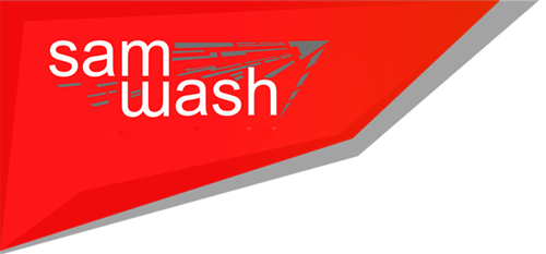 SAM WASH logo